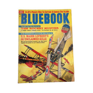 Bluebook Magazine June 1964 Airplanes Vintage